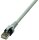 PROTEC.net T Patchkabel halogenfrei grau Cat6A-ISO 4P26 S/FTP 2xRJ45 3,0m