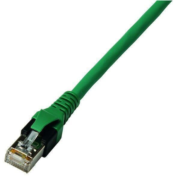 PROTEC.net T Patchkabel halogenfrei grün Cat6A-ISO 4P26 S/FTP 2xRJ45 3,0m