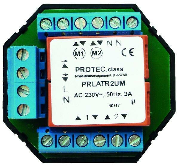 PROTEC.class Rollladenantriebe+Zeitschal UP-Trennrelais PRLATR2UM R2-U-E-230 Mini